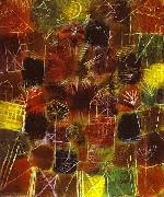 Paul Klee Cosmic Composition painting